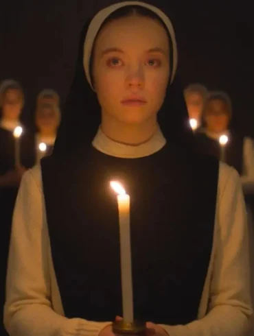 Sister Cecilia (Sydney Sweeney) in a scene from "Immaculate"