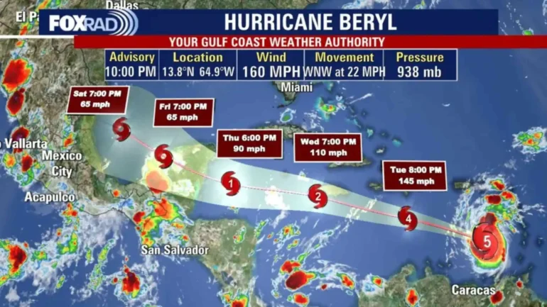 Hurricane Beryl Update