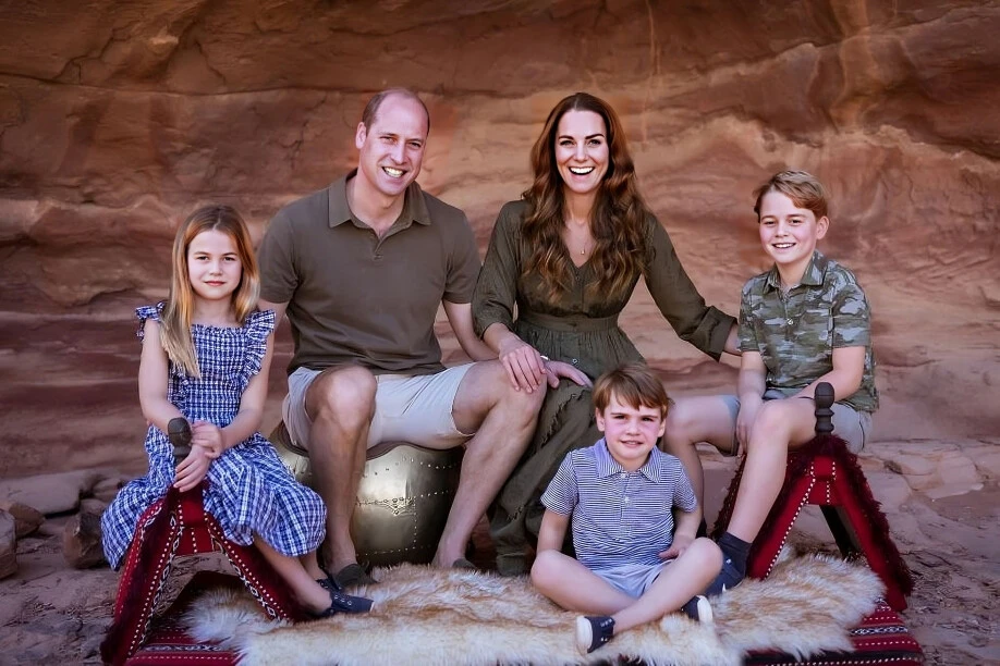 william and kate Previous Christmas Cards